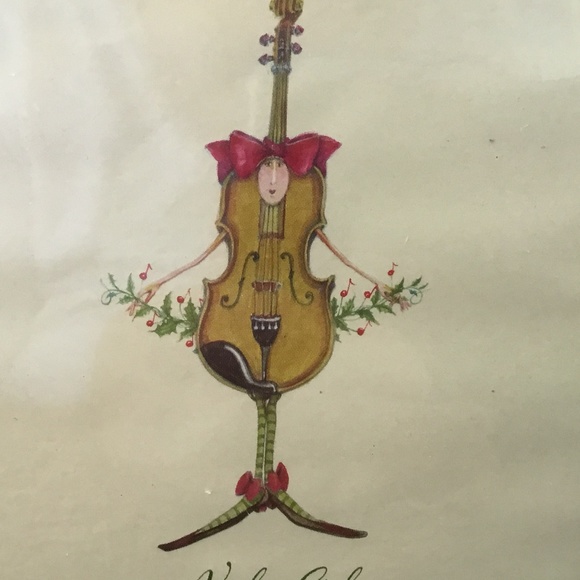 Dept 56 Other - Christmas Kringle Violin Girl Ornament 2002